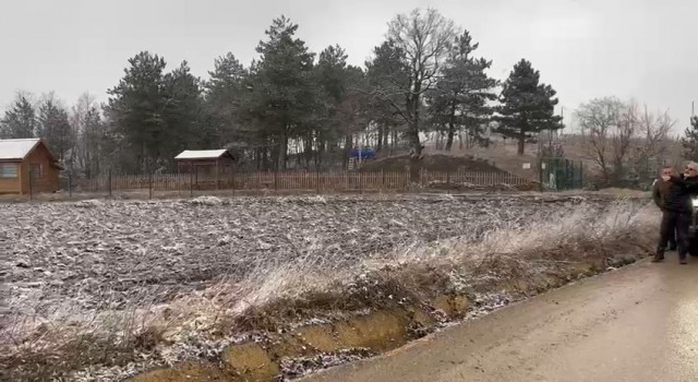 Bursada şehir merkezinin yüksek kesimlerine yılın ilk karı yağdı