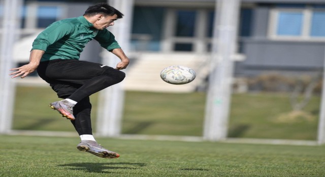 Bursasporda Afyonspor maçı hazırlıkları devam ediyor