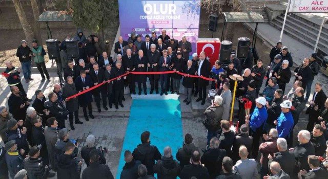 Büyükşehir Olurdaki yatırımlarını hizmete açtı