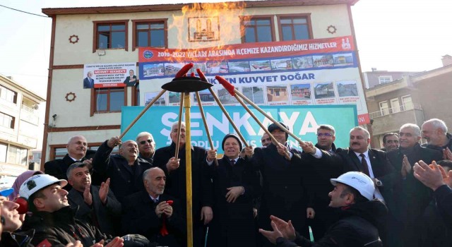Büyükşehir Şenkayadaki yatırımlarının açılışını yaptı