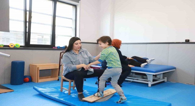 Büyükşehirin Engelsiz Yaşam Merkezinde yüzler gülüyor