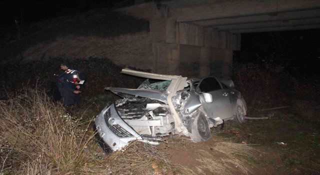 Çanda trafik kazası: 2 yaralı