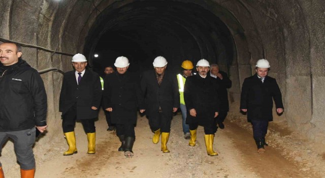 Çat Barajı Sulama Tünelinde sona gelindi