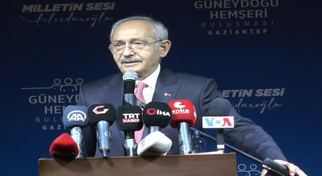 CHP lideri Kılıçdaroğlundan Gaziantepte Şanlıurfa gafı
