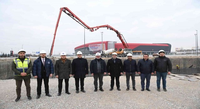 Çorumda yeni güreş eğitim merkezinin temeli atıldı