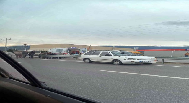 D-140da otomobilin çarptığı 16 yaşındaki çocuk ağır yaralandı