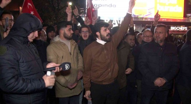 Danimarkada Kuran-ı Kerim yakılması Şişlide protesto edildi