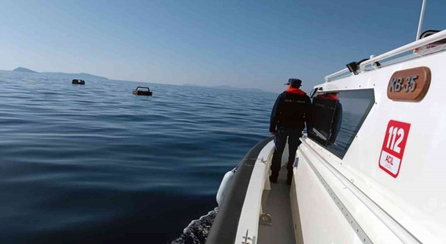 Datçada 33 düzensiz göçmen kurtarıldı