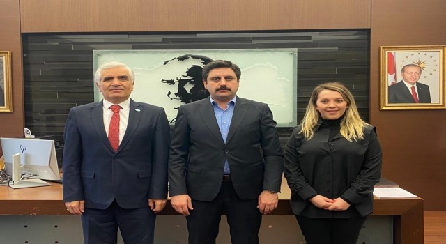 DATÜB heyeti Göç İdaresi Müdürü Yalınsu ile görüştü