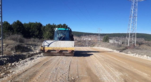 Demircide asfalt sezonu için hazırlıklar sürüyor