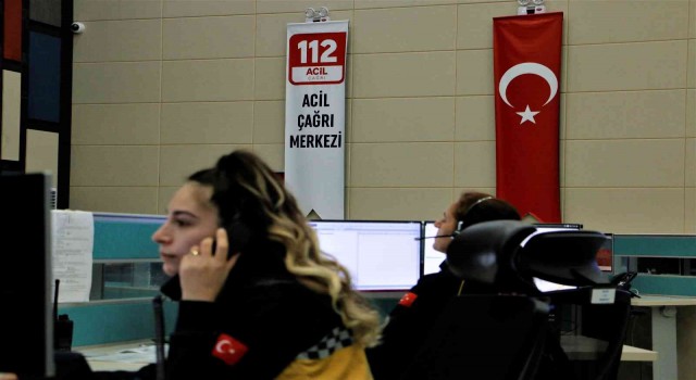 Denizlide 112ye 565 bin gereksiz çağrı yapıldı