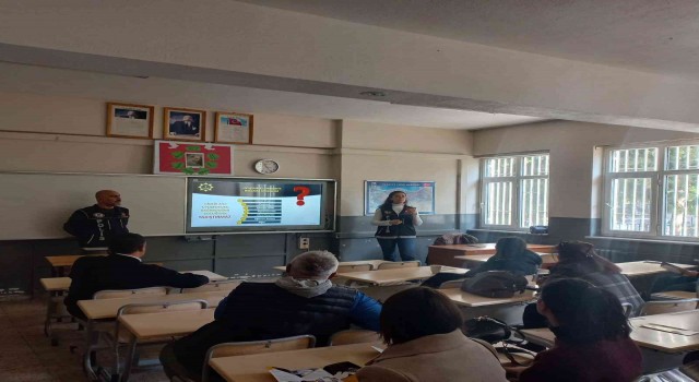 Denizlide 220 kişi madde bağımlılığı konusunda bilgilendirildi