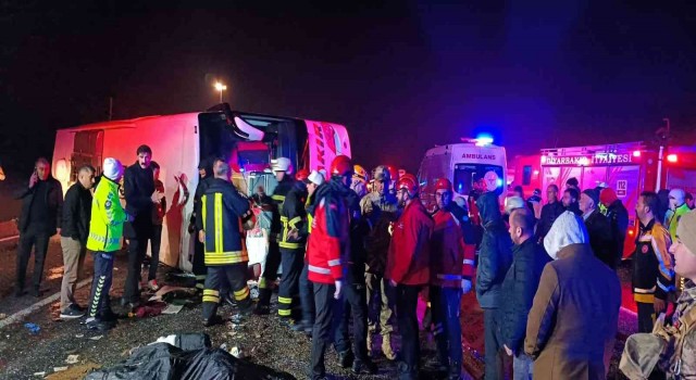Devrilen yolcu otobüsünde acı detay: Ölen 6 kişiden 4ü 20 kilometre sonra evinde olacaktı