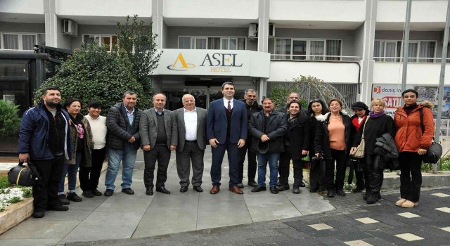 Didim Kaymakamı, ilçedeki basın mensuplarını kahvaltıda ağırladı