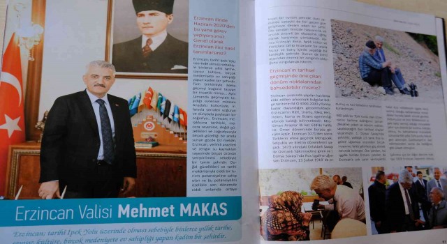 Doğunun Parlayan Yıldızı Erzincan İdarecinin Sesi Dergisinde