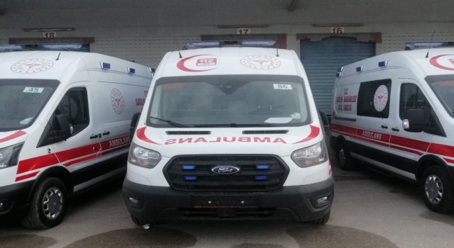 Düzcede ambulans sayısı 45e yükseldi