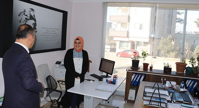 Düziçi Kaymakamı Turgay İlhan’dan kurum ziyaretleri