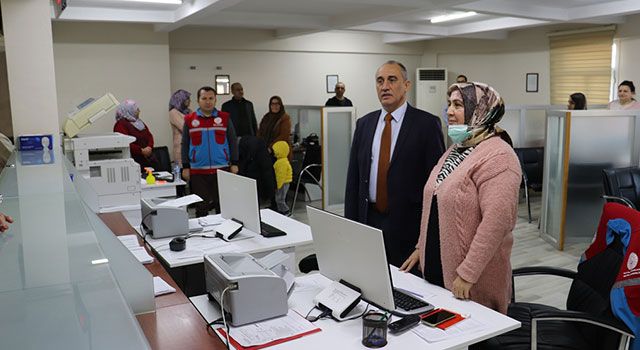 Düziçi Kaymakamı Turgay İlhan’dan SYDV’na ziyaret