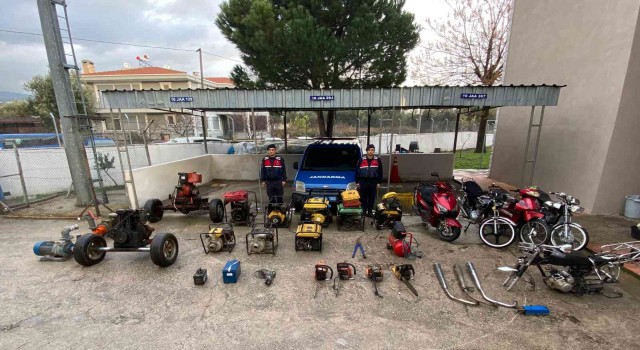 Edremitte jandarma artan hırsızlık olaylarına karşı özel ekip kurdu