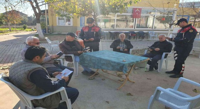 Efeler ve Köşkte 188 kişiye KADES anlatıldı