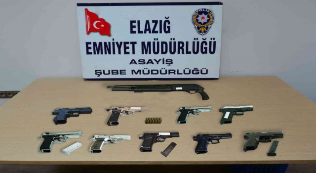 Elazığda asayiş ve şok uygulaması: 30 kişi tutuklandı