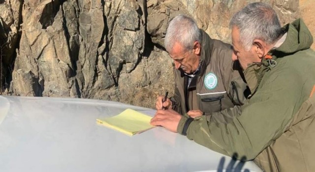 Elazığda yasa dışı avcılık yapan 1 kişiye idari işlem yapıldı