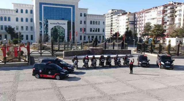Elazığda Yunus Timlerinden gövde gösterisi