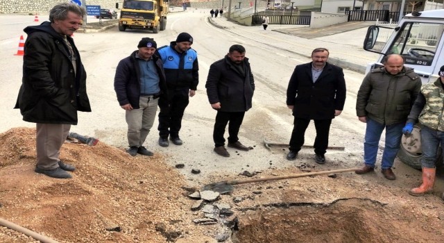 Emette su sıkıntısına neden olan su kaçağı tespit edildi