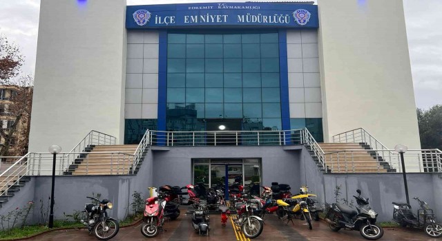 Emniyetten çalıntı motosiklet operasyonu