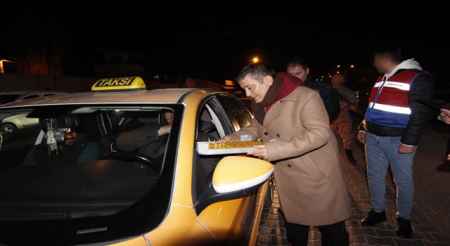 Erciş Kaymakamı Mehmetbeyoğlu, güvenlik güçlerinin yeni yılını kutladı