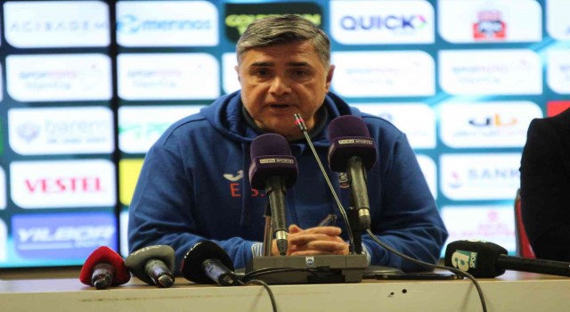 Erdinç Sözer: Basit uzun bir topla gol yedik ve 3 puanı bıraktık
