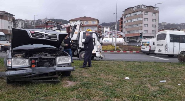 Ereğlide trafik kazası: 1 yaralı