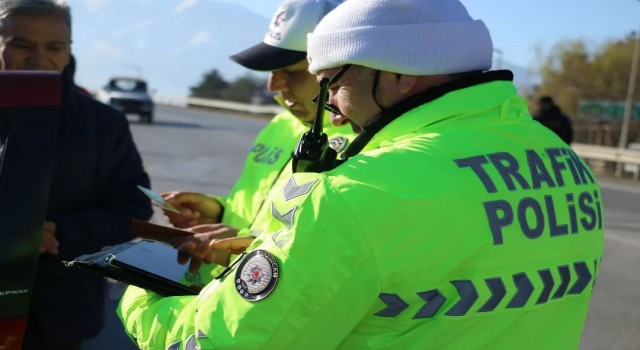 Erzincanda 2022 yılında 274 bin 686 araç denetlendi