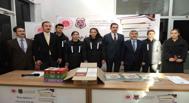 Erzincanda hükümlüler için kitap bağış kampanyası başlatıldı