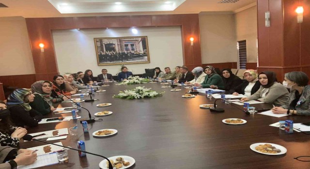 Erzurumda kadına yönelik şiddetle mücadele il eylem planı toplantısı