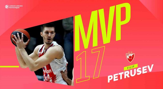 Euroleaguede haftanın MVPsi Filip Petrusev