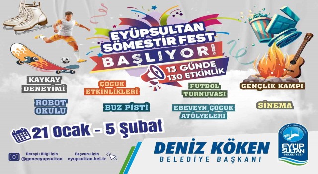 Eyüpsultan Sömestir Festivali başlıyor