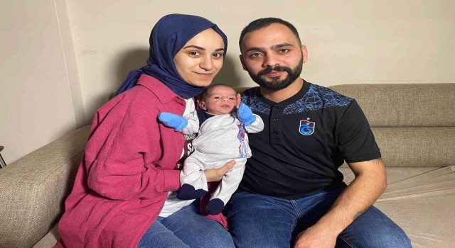 Fanatik Trabzonsporlu çift, oğullarının adını Uğurcan koydu