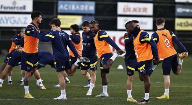 Fenerbahçe, Ümraniyespor maçı hazırlıklarını sürdürdü