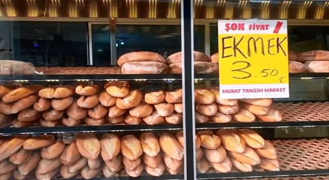 Fırıncılara kızıp ekmek fiyatını 3,5 TLye düşürdü