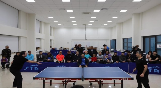 FÜde personel arası masa tenisi turnuvası sona erdi