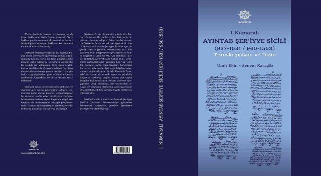 Gaziantepin davaları kitap oldu