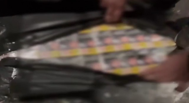 Gaziantepte 4 bin 400 adet kaçak sigara ele geçirildi