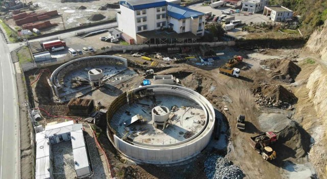 Giresun Belediyesinin 22 milyon euro maliyetli projesinde çalışmalar devam ediyor