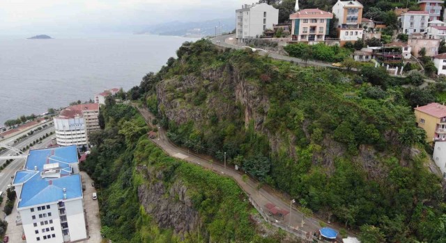 Giresunda Özgürlük Yolu güzelleşiyor