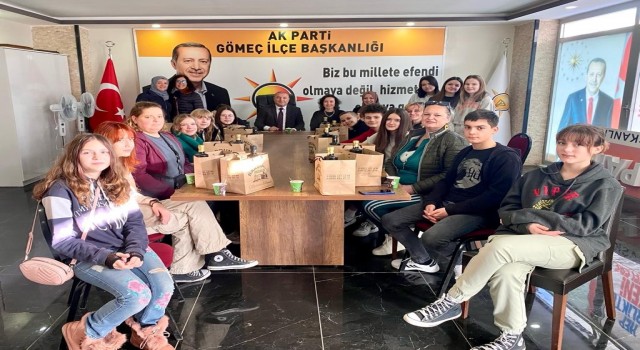 Gömeçte Başkan Uslu Türkiyeden Hırvatistana gönül köprüsü kurdu