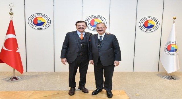 GSOdan TOBB Başkanı Hisarcıklıoğluna ziyaret
