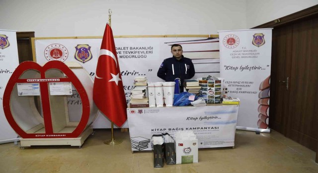 Gümüşhanede hükümlüler için kitap bağış kampanyası başlatıldı