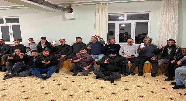 Gümüşhanede o köy muradına erdi