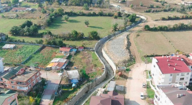 Gürleyik Deresinde ıslah çalışmaları tamamlandı